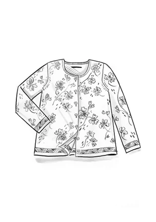 Gilet "Flow" en coton biologique/recyclé - vert de vérone