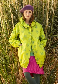 Parka "Nice" en écocoton - vert tropical