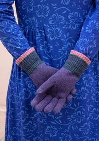 Gemustertes Kleid „Lambadi“ aus Lyocell/Elasthan - lupine