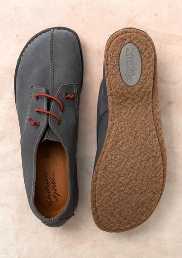 Nubuck Mary-Jane - ash grey