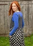 Robe en jersey « Singö » en coton biologique/modal (noir S)