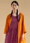 “Billie” organic cotton/modal jersey dress (hibiscus/patterned M)