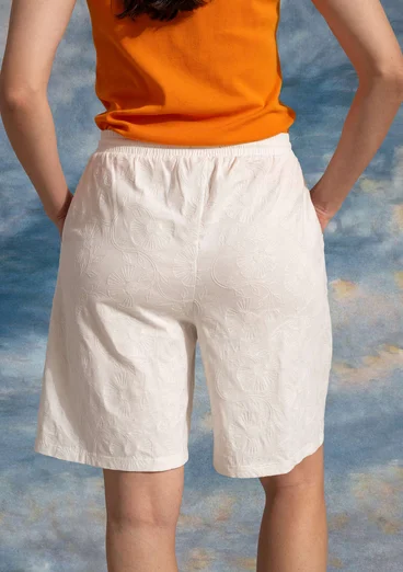 Jerseyshorts „Runa“ aus Bio-Baumwolle - halbgebleicht
