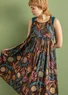 “Artichoke” woven organic cotton dress (mullberry S)
