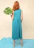 Trikotkleid aus Öko-Baumwolle/Modal (türkis XL)