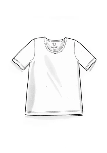 Jerseyshirt „Theia“ aus Bio-Baumwolle/Elasthan - mondscheinlila