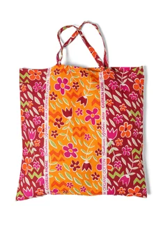 Sac en tissu de coton biologique Taille L - orange