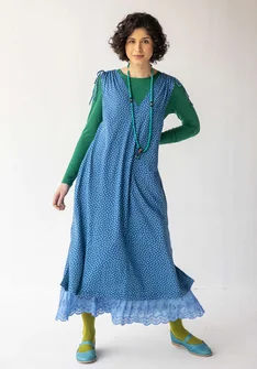 Mekko "Bubble" ekopuuvillaa/modaalia - jäämerensininen