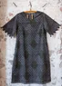 Kleid „Rupangi“ aus Öko-Baumwolle (schwarz XL)