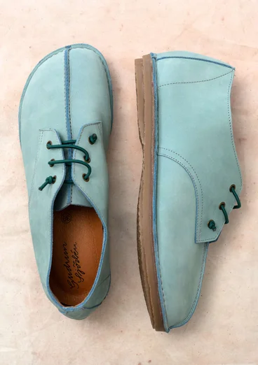 Nubuck Mary-Jane - jade