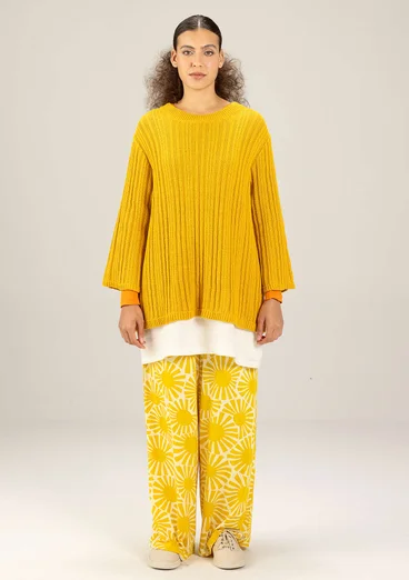 Pull "Midori" en coton biologique - mangue