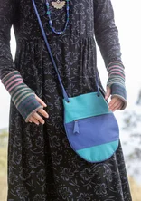 Handtasche aus Leder - türkis