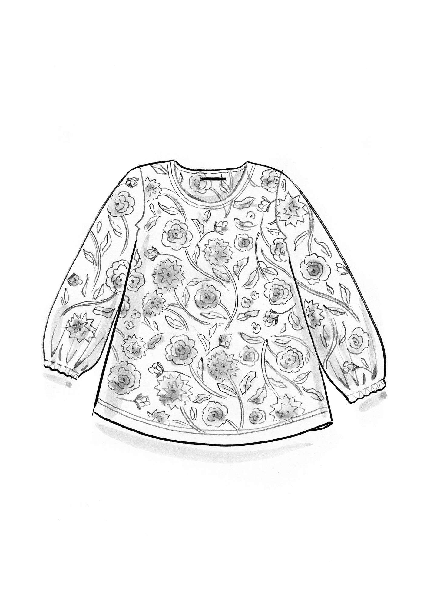 Pink Moon” top in lyocell/spandex gudrunsjoden.com