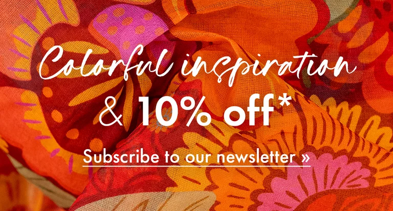 Colorful inspiration & 10% off