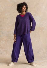 Neulepusero villaa/puuvillaa/alpakkaa - yötaivas/meleerattu