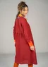 “Bodil” woven linen dress (lingonberry XS)