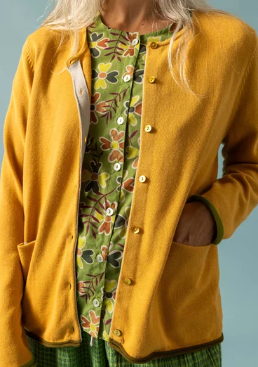 Vest van biologisch/gerecycled katoen - lichtoker