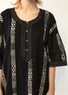 Kaftan "Ghana" i ekologisk bomull (svart S)