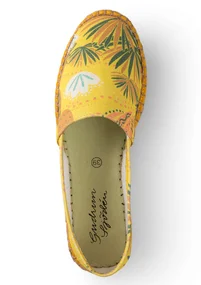 Espadrilles aus Baumwolle - goldregen