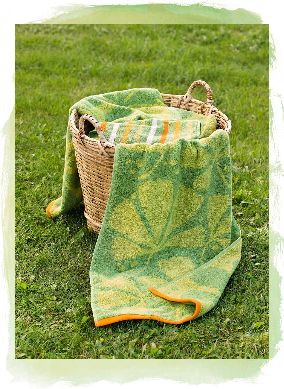 “Kastanj” organic cotton towel