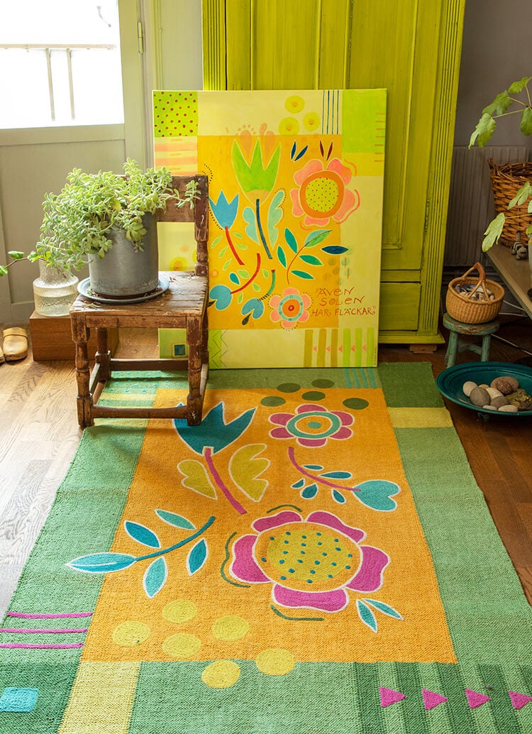 From a painting to a rug »
