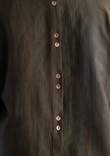 “Melody” organic cotton/silk blouse - agave