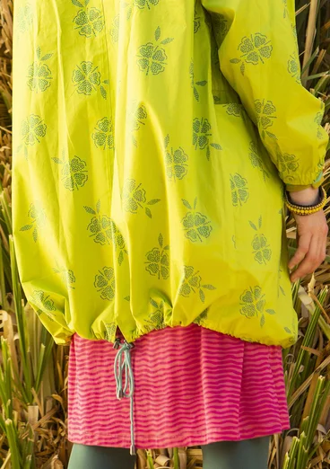 Parka "Nice" en écocoton - vert tropical