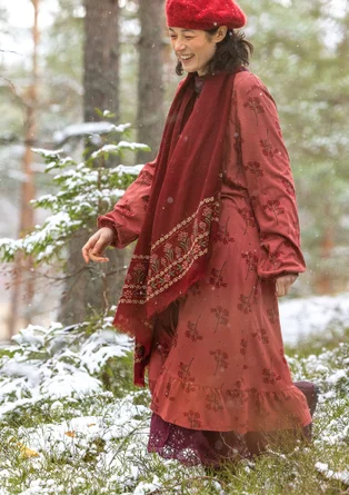 Jerseykleid „Rönnbär“ aus Bio-Baumwolle/Modal - gneis