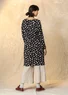 Robe "Spirit" en jersey de viscose de bambou/élasthanne (noir/motif S)