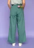 “Garden” woven organic cotton/linen trousers (artemisia S)