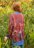 Pull "Mockingbird" en coton biologique/recyclé (rouge sourd S)