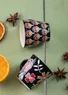 “Orsa” ceramic espresso cup 2-pack (black One Size)