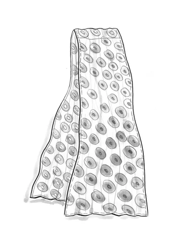 Sjaal "Lillian" van biologisch katoen - masala