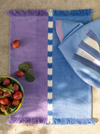 “Ira” place mat in organic cotton