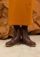 Nappa boots - chestnut
