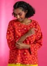 Pullover „Polli“ aus Bio-/Recycling-Baumwolle (chili L)