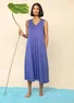 Trikotkleid aus Öko-Baumwolle/Modal (himmelblau XL)