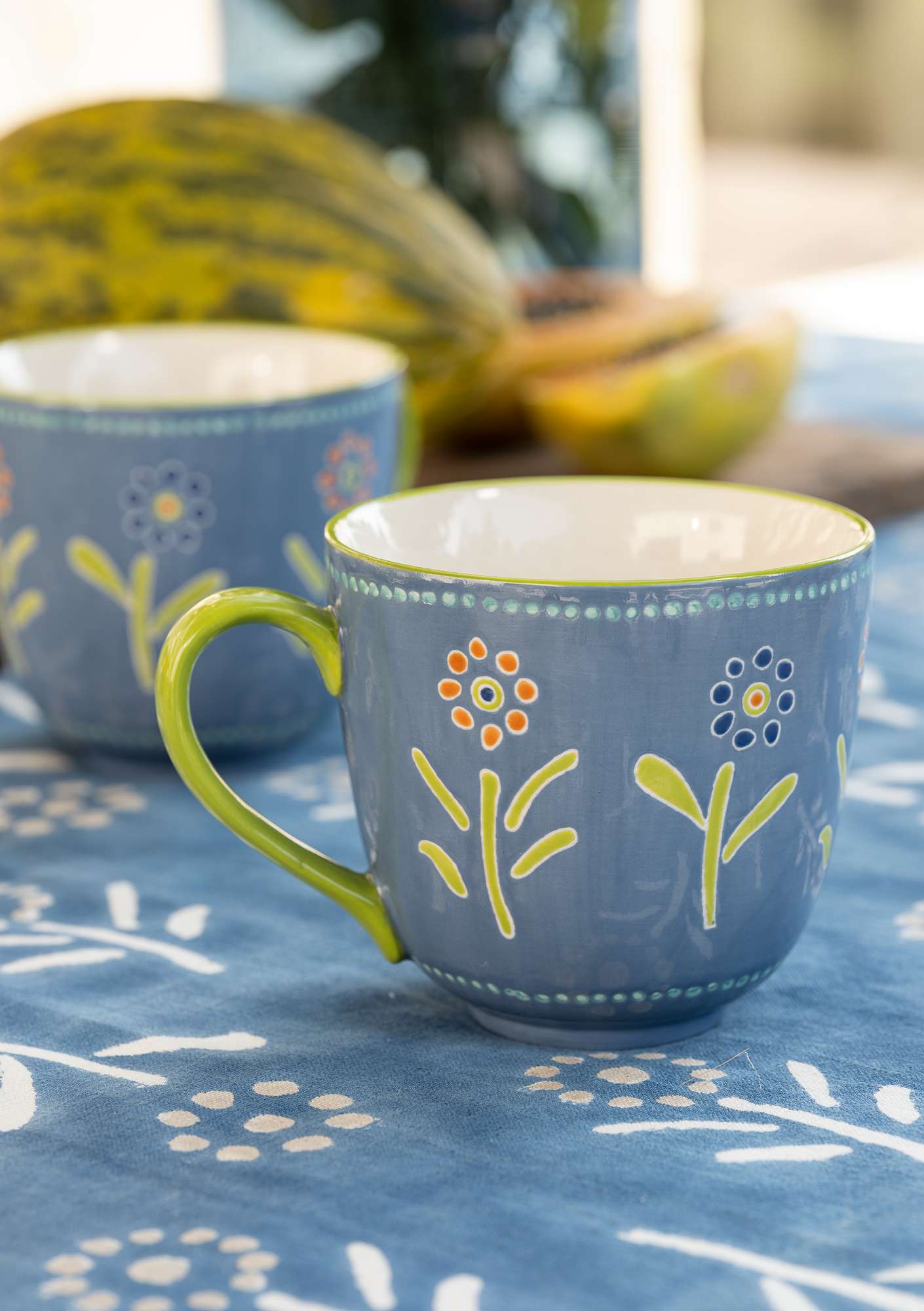 “Chai” ceramic teacup lavender thumbnail