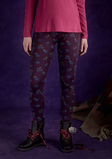 Legging "Öland" en jersey de lyocell/élasthanne - allium