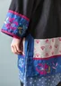 “Mei Lan” jacket in a viscose/cotton/linen blend (black S)