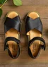 Sandaler i nappa (svart 41)