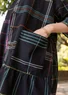 Bluse „Fields“ aus Baumwolle (schwarz S)
