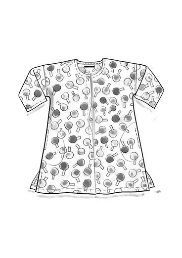 Blouse "Ping" en coton biologique - rooibos
