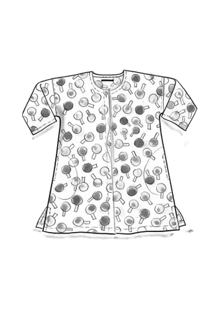 Bluse „Ping“ aus Bio-Baumwolle - rooibos
