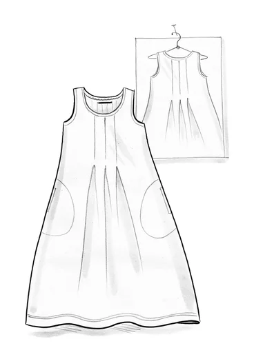 Jersey dress made of organic cotton/modal - hibiscus