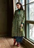 Kleid „Linnea“ aus Hanfgewebe (pinie S)