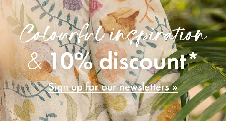 Colourful inspiration & 10% discount