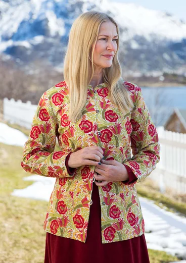 Jakke "Sally" i hør/bomuld - 
