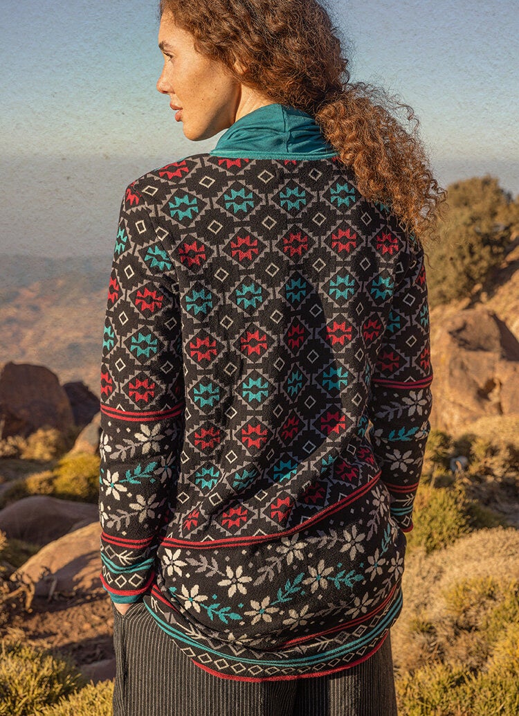 “Mountain” organic cotton sweater