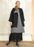 “Andante” indoor jacket in linen (black M)